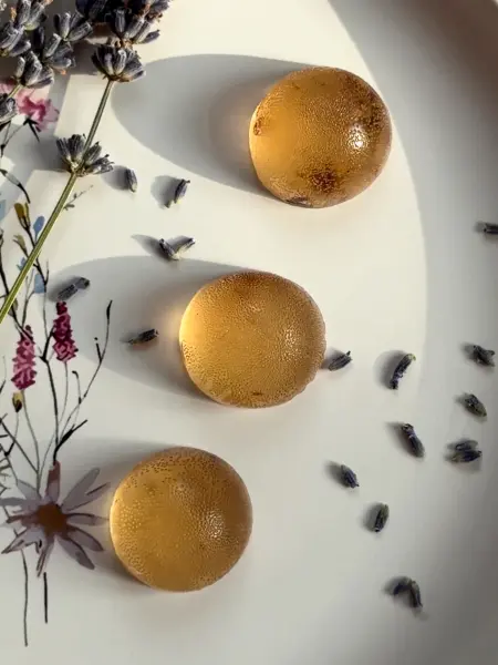 Мармелад цветочный Лаванда в крафтовой упаковке 100 г