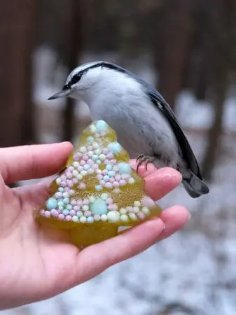 Мармелад сосновый "Ёлочка" с карамельной посыпкой, 90 г